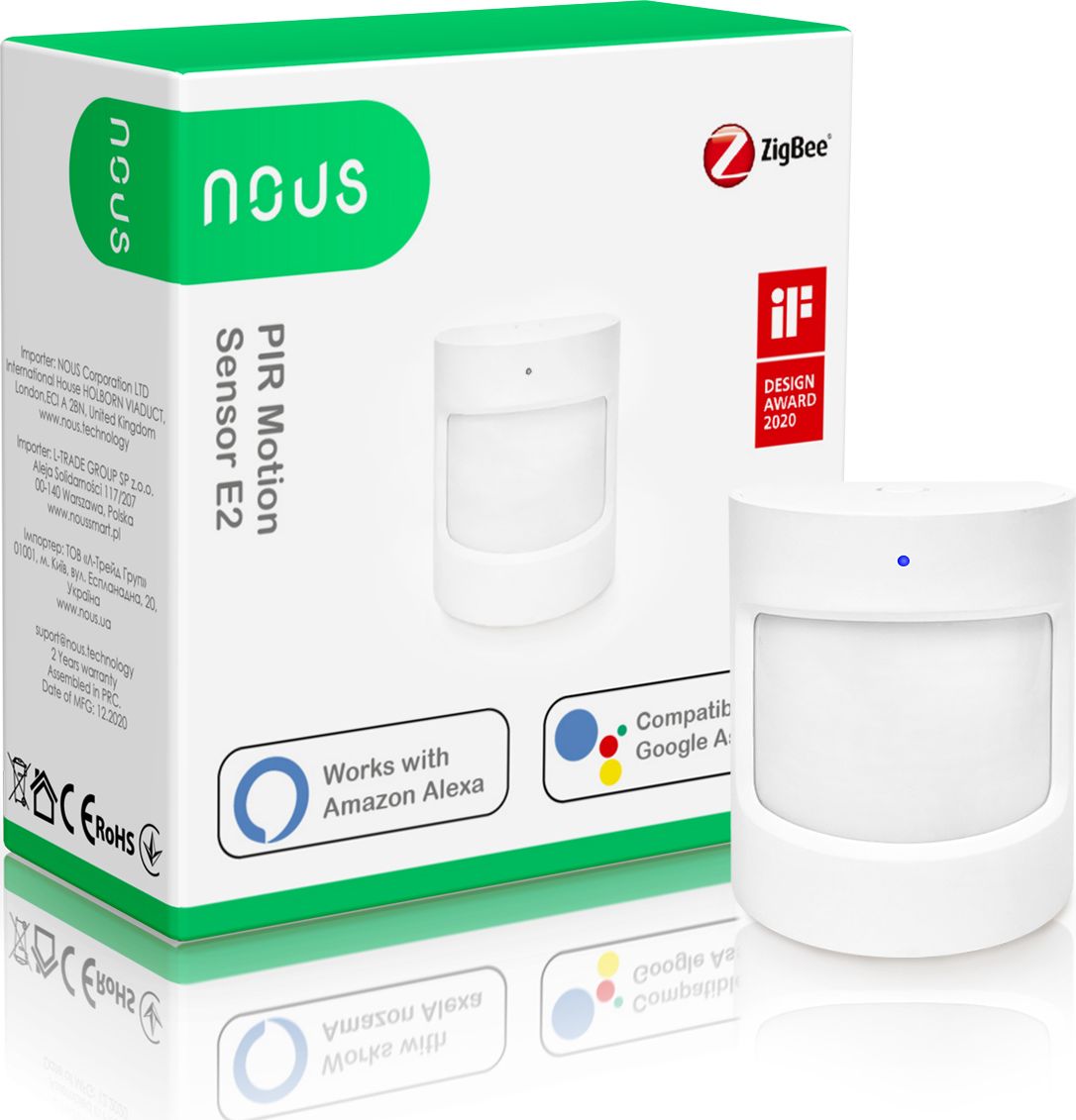 Nous E2 ZigBee czujnik ruchu