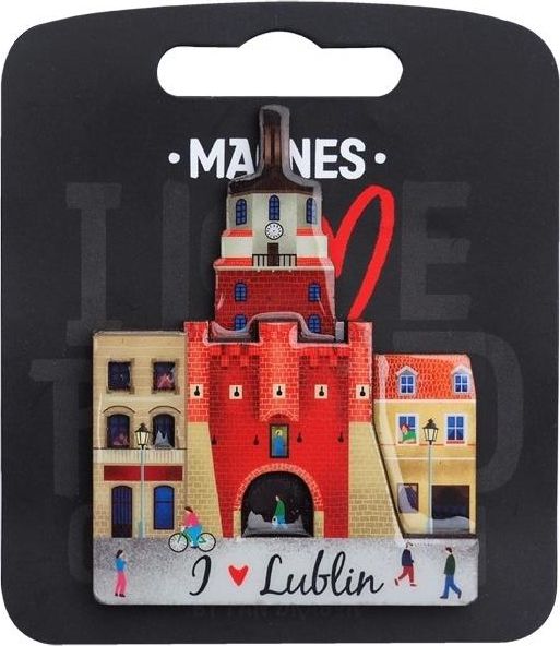 Pan Dragon Magnes I love Poland Lublin ILP-MAG-C-LUB-11