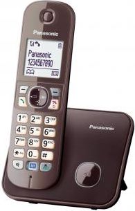 Telefon stacjonarny Panasonic Brązowy