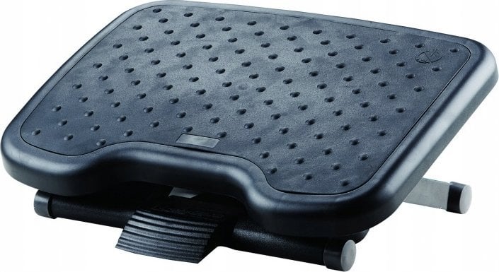 Q-Connect Podnóżek Q-CONNECT, 460x340mm, z gumową matą, czarny