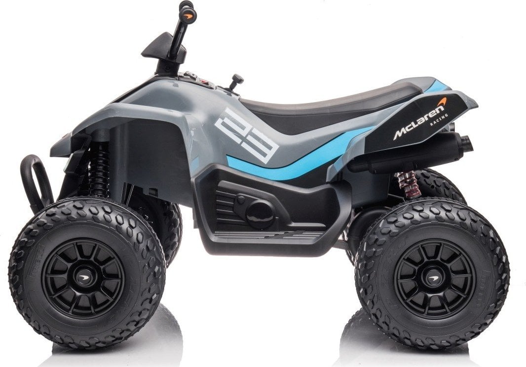 Quad McLaren Racing MCL 35 dla dzieci Szary + Pilot + Wolny Start + EVA + Audio LED