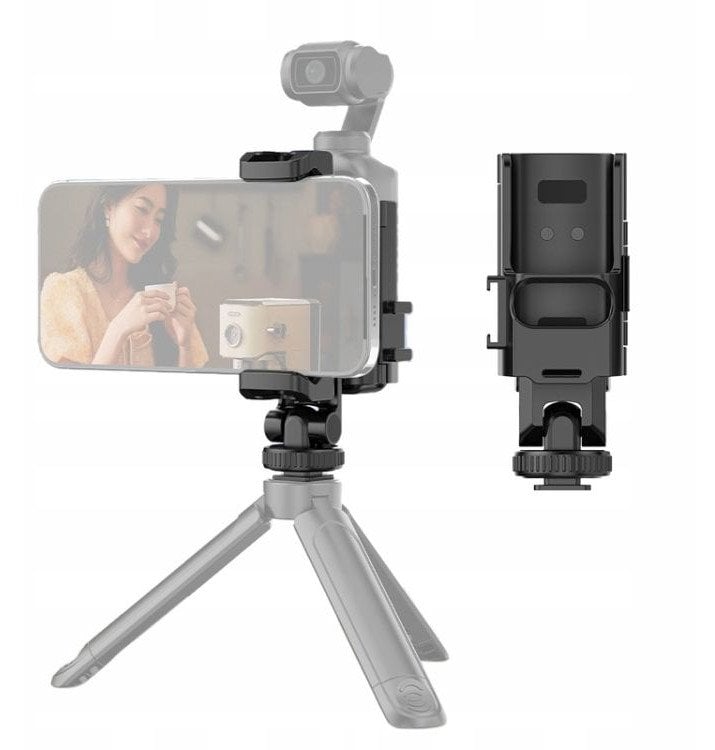 Obudowa Uchwyt Mocowanie Do Dji Osmo Pocket 3 Iso 1/4"" + Uchwyt Na Telefon / Pu726b
