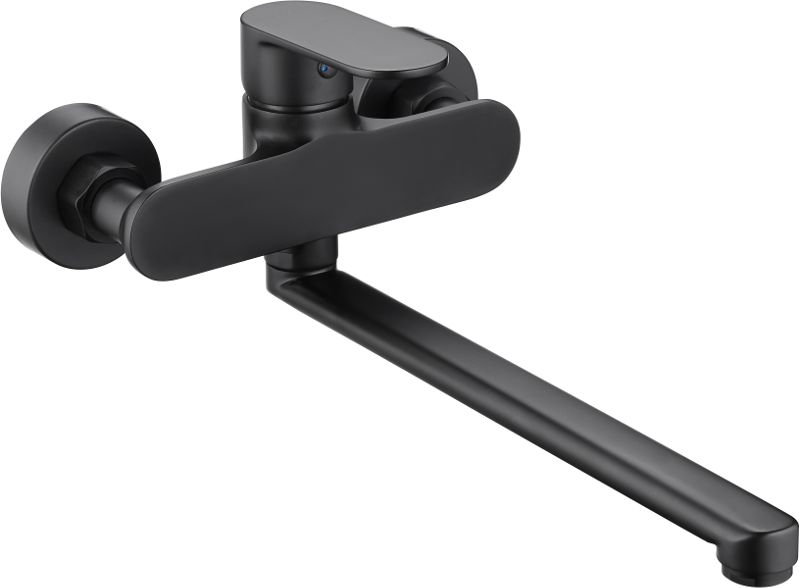 Bateria wannowa Mexen Milo ścienne czarny