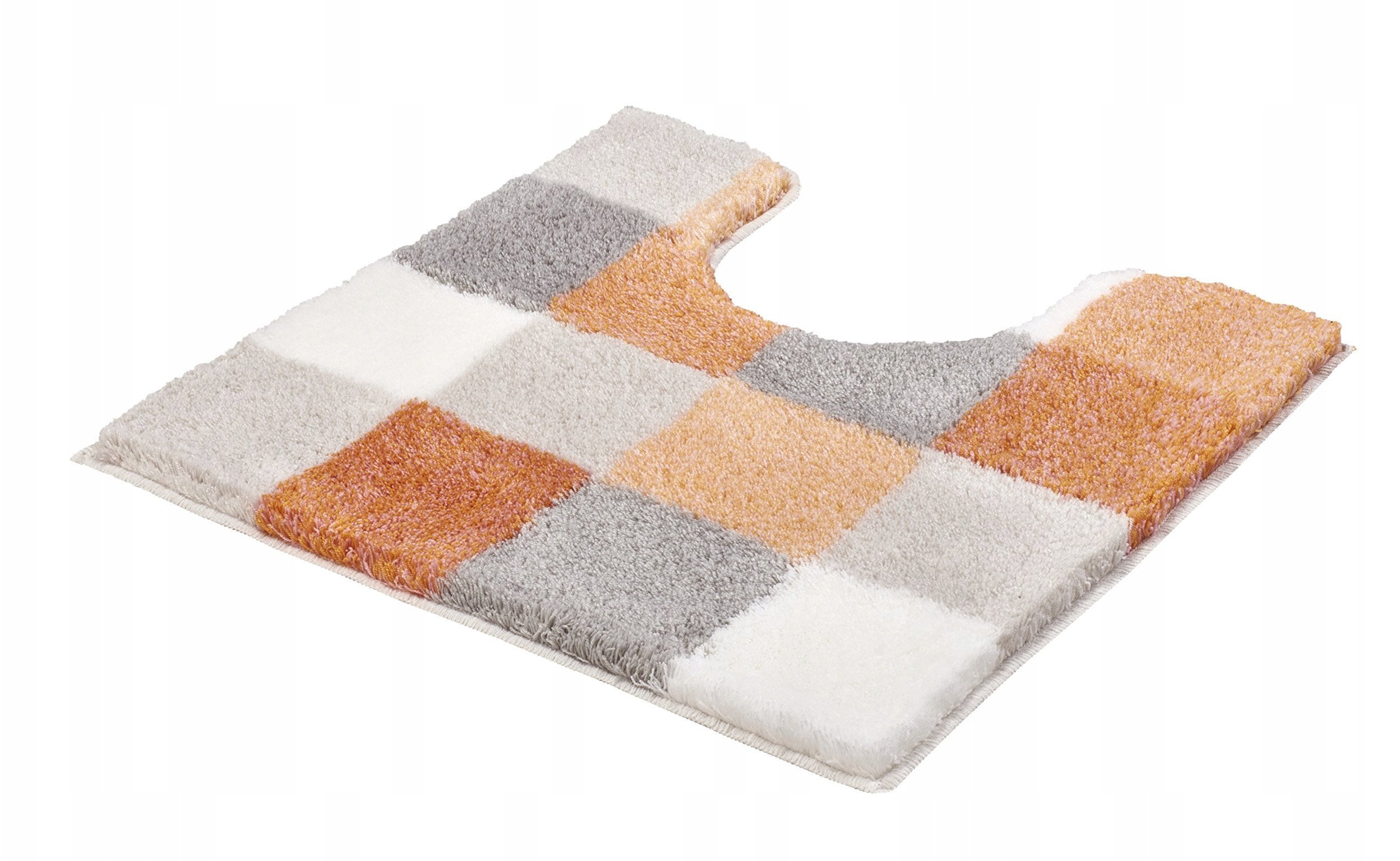 Kleine Wolke Dywanik łazienkowy 55x55cm łososiowy (5426414129)