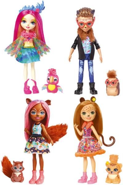 Mattel ENCHANTIMALS Lalka + zwierzątko FNH22