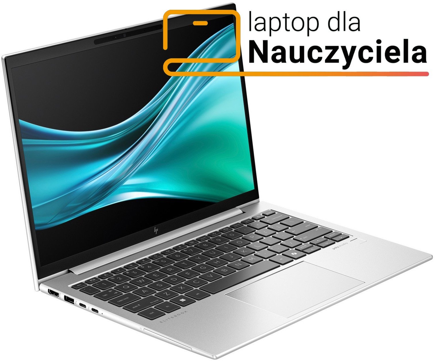 Bon Biznesowy Laptop HP EliteBook 830 G11 / A91XWEC / Ultra 5 135U / 32GB / SSD 2TB / Grafika Intel / WUXGA / Win 11 Pro / Srebrny