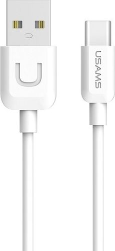 Kabel USB Usams USB-A - USB-C 1 m Biały (63880-uniw)