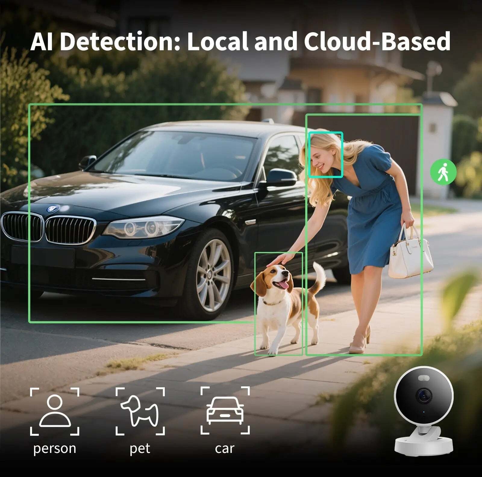 Kamera IP Aqara Sześcian kamery bezpieczeństwa IP wewnętrznej i zewnętrznej 2304 x 1296 px Sufit / Ściana