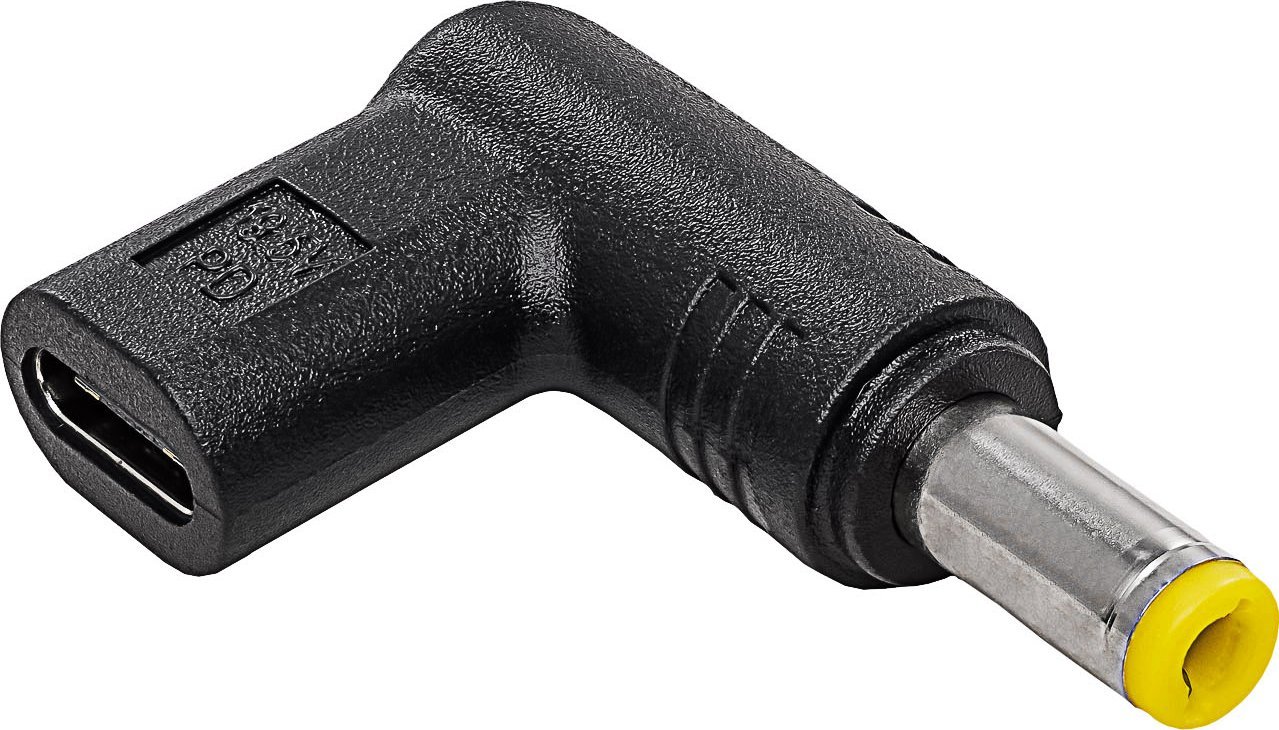 Zasilacz do laptopa Akyga Przejściówka do laptopa Akyga AK-ND-C01 USB-C / 5.5 x 2.5 mm