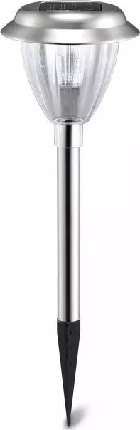 Aigostar Lampa latarenka ogrodowa solarna LED ze stali nierdzewnej biała ciepła Lampa latarenka ogrodowa solarna LED ze stali nierdzewnej biała ciepł