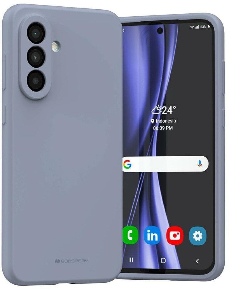 Etui Mercury Silicone do Samsung Galaxy A56 lawendowy