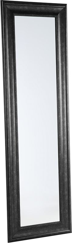 Beliani Lustro ścienne czarne Lunel