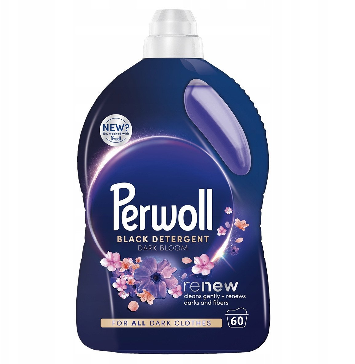 Perwoll Renew Dark Bloom Płyn do prania czerni i ciemnych tkanin, 3 l