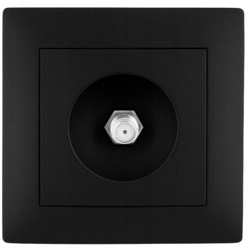 Gniazdo RTV VCX LC 45 Czarny