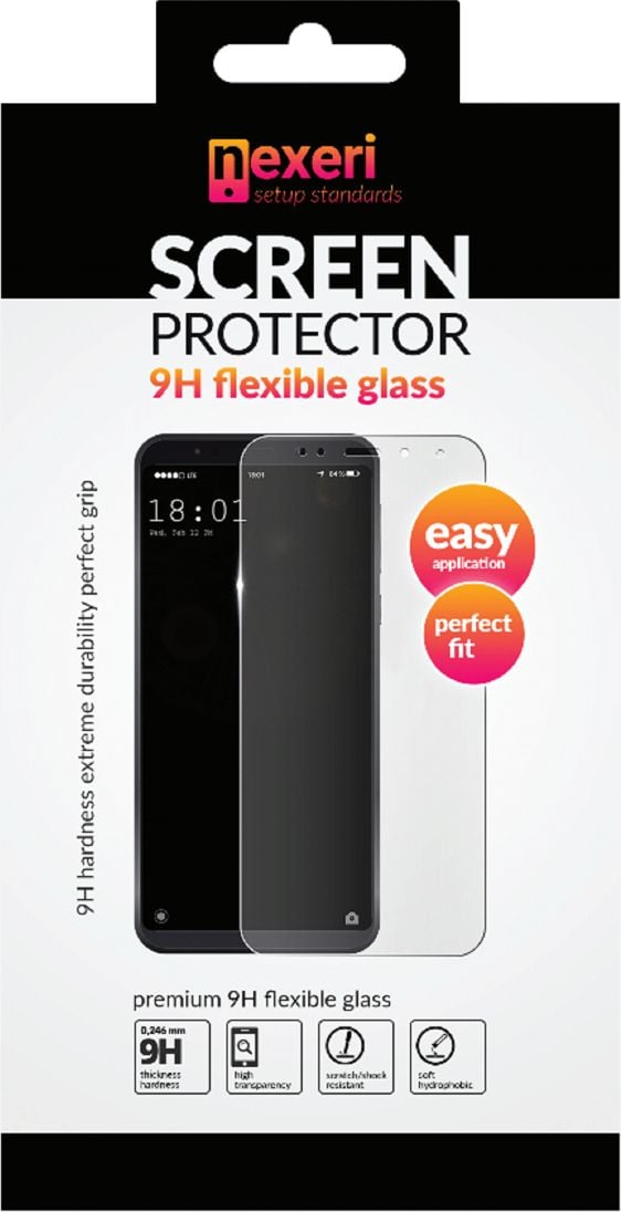 Nexeri Szkło hartowane flexible glass nano Nexeri HUAWEI MATE 20 uniwersalny