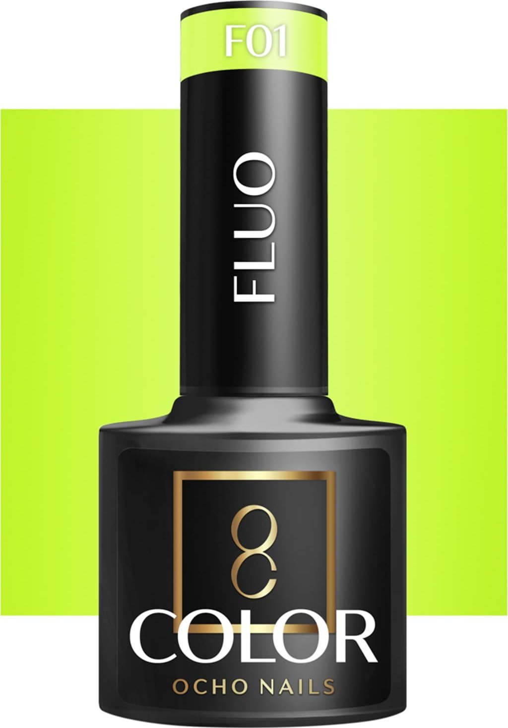 Activeshop OCHO NAILS Lakier hybrydowy fluo F01 -5 g