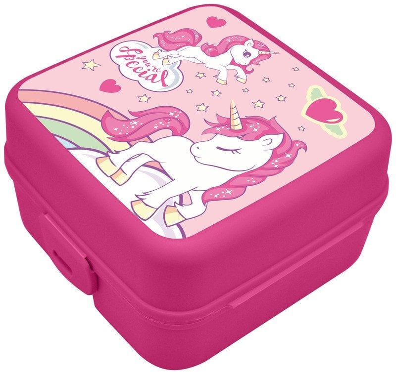 Lunch box / śniadaniówka / pojemnik z przegródkami / Jednorożec / Licencja