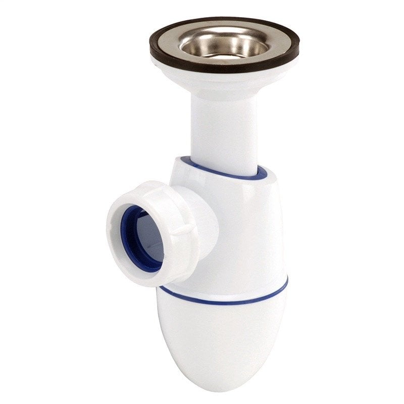 WASHBASIN SIPHON 11/4X32 WITH BRANCH S/M