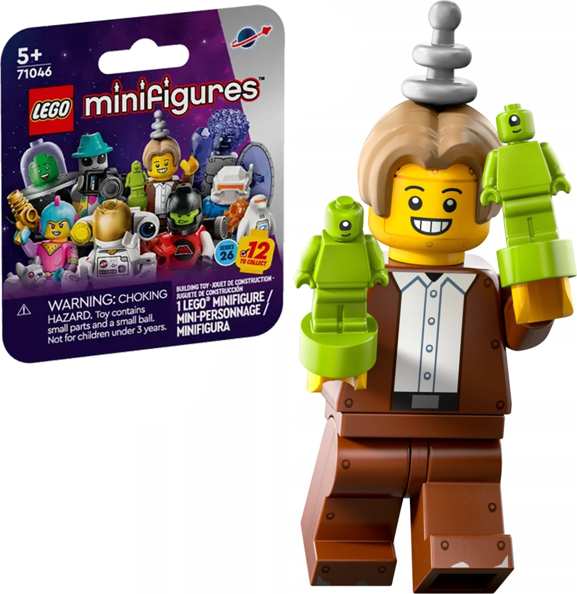 71046 - LEGO Minifigures - IMPOSTOR col26-2 / Kosmos Seria 26