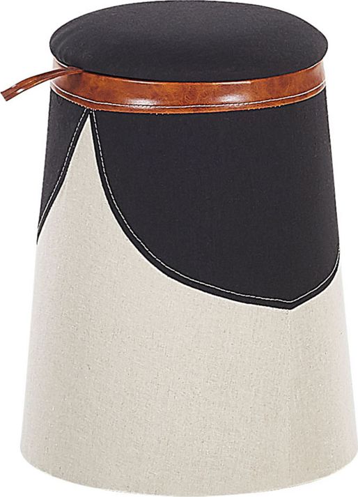 Beliani Pufa dla dzieci ze schowkiem beżowa APACHE