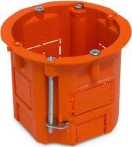 Volteo PUSZKA INSTALACYJNA 60X60 GŁĘBOKA POMARAŃCZOWA G/K