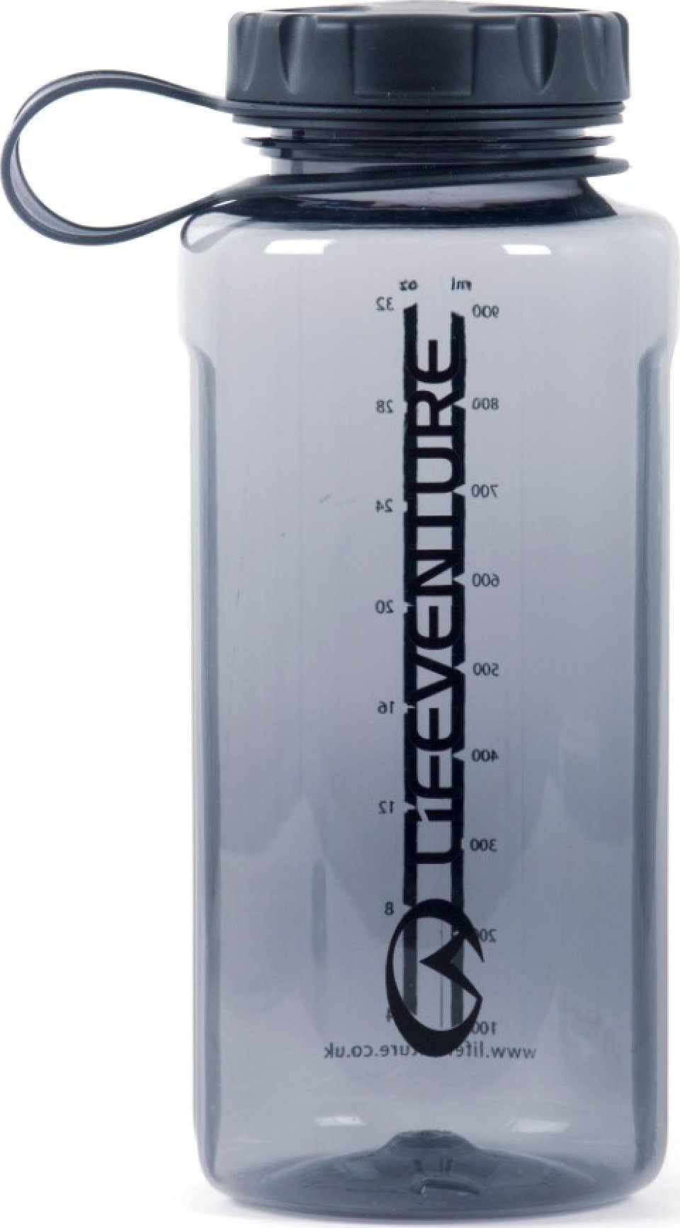 Lifeventure Tritan Flask,1000ml, Graphite