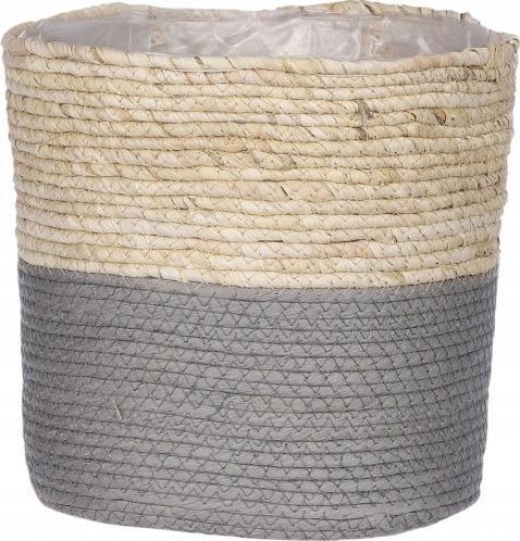 Edelman Kosz ozdobny do przechowywania Rachel 16 cm szary