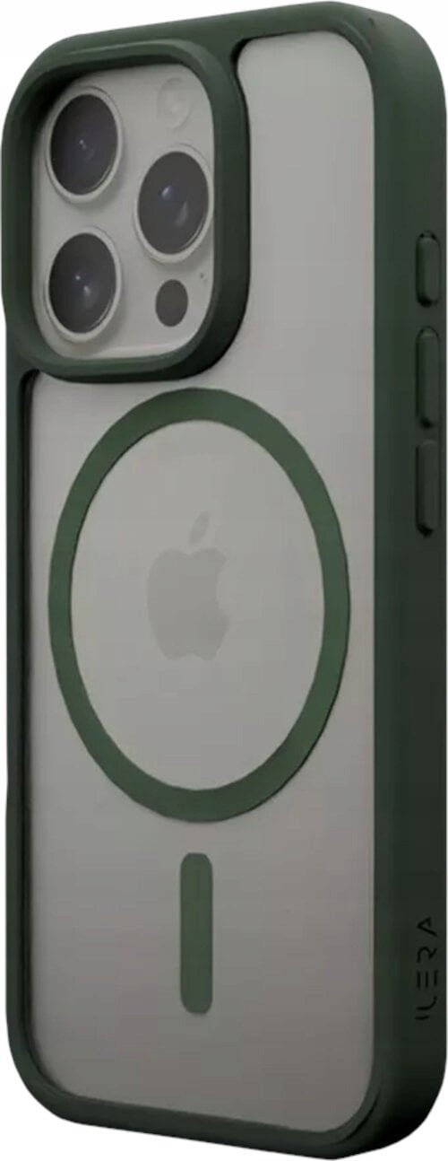 iLeraGo ColorAnt Clear Case, Deep Green for iPhone 16 Pro