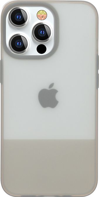 Kingxbar Kingxbar Plain Series etui pokrowiec do iPhone 13 Pro silikonowa obudowa szary