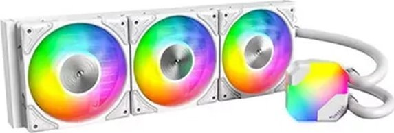 Chłodzenie wodne Montech Montech Hyper Flow ARGB AIO Wasserkühlung, weiß - 360 mm