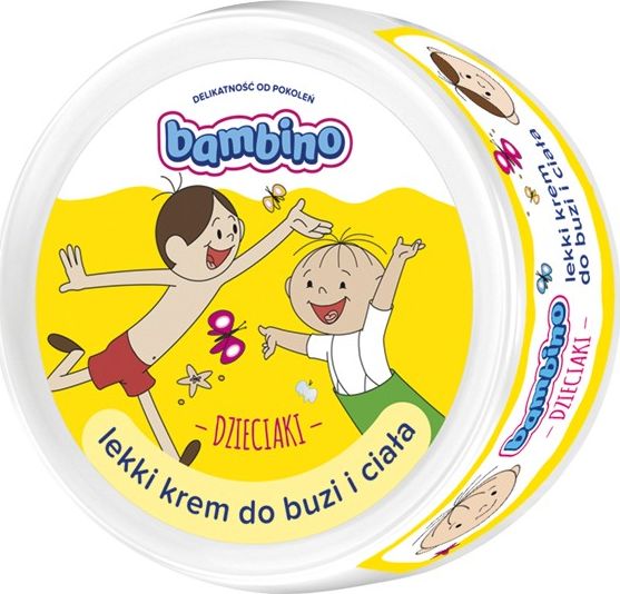 Bambino Dzieciaki lekki krem do buzi i ciała