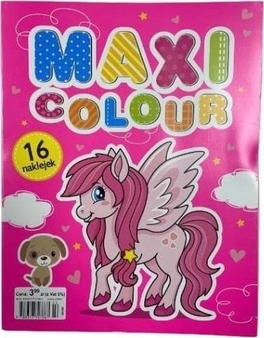 Maxi colour. Jednorożec