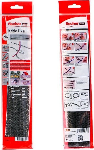 Organizer Erko Elastyczna opaska zaciskowa Kable-Fix R 533860