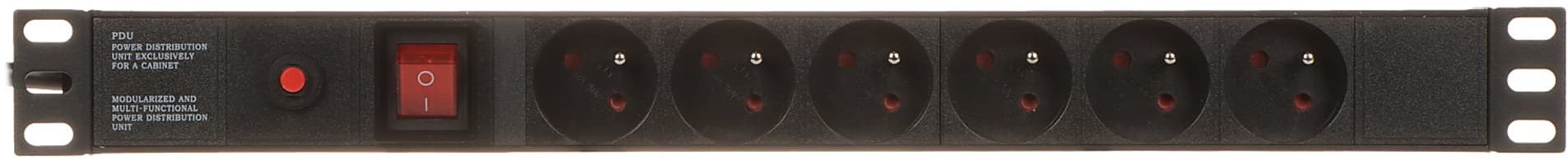 LISTWA ZASILAJĄCA PD-6/R-OP