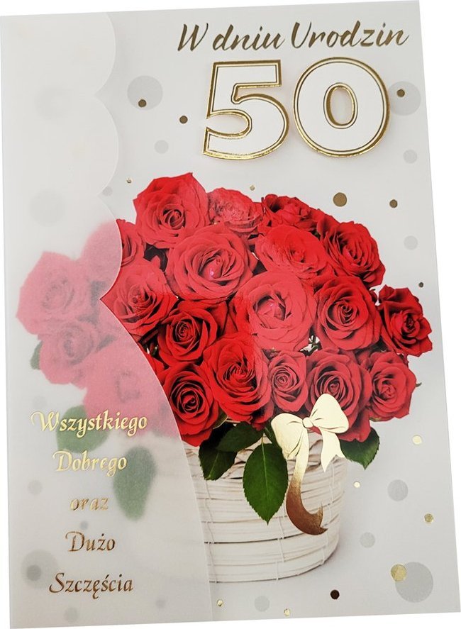 Fastima KARTKA Okolicznościowa z życzeniami A128