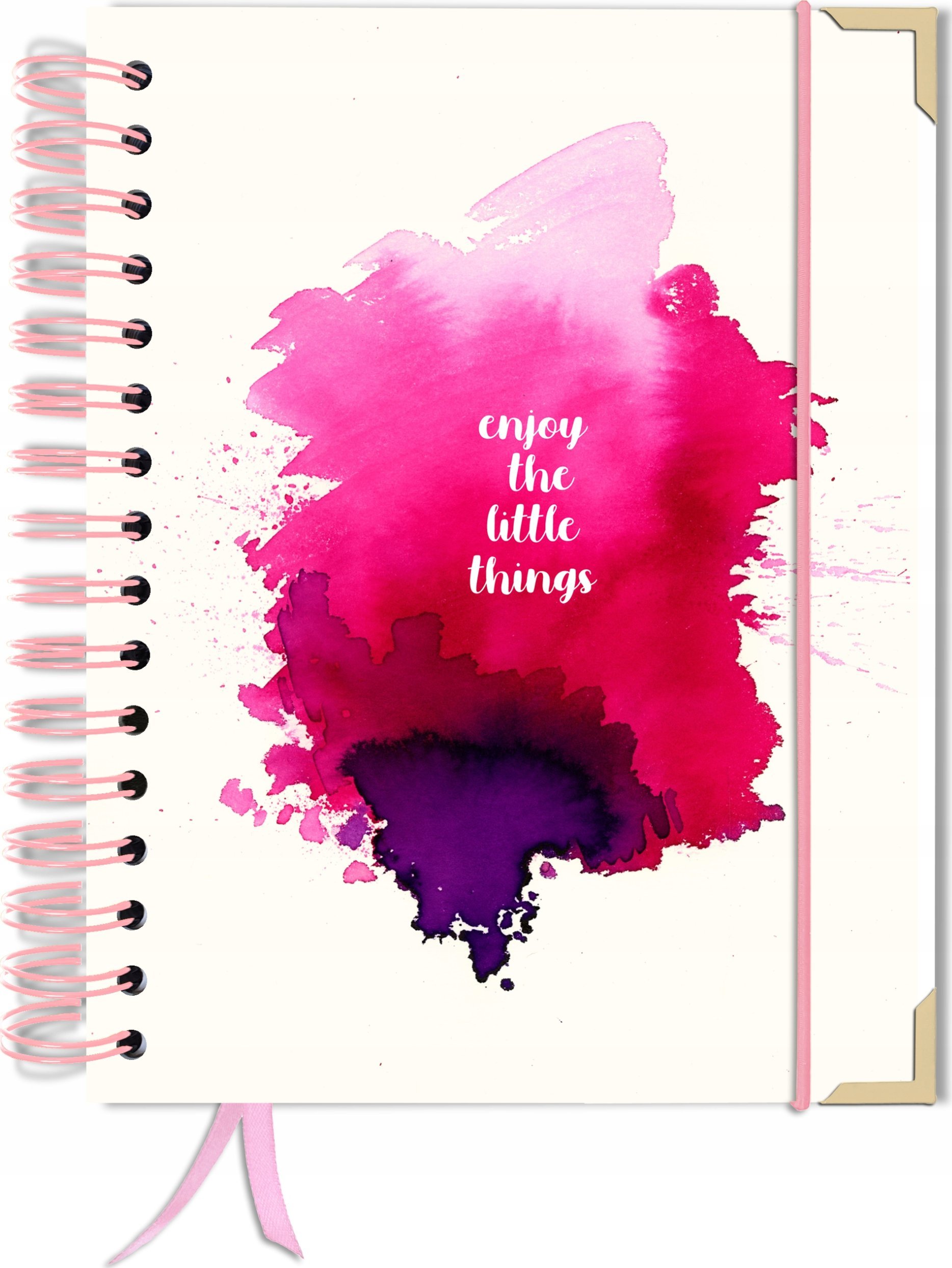 TadaPlanner Bullet journal 180 stron notes planer zeszyt A5+ w kropki