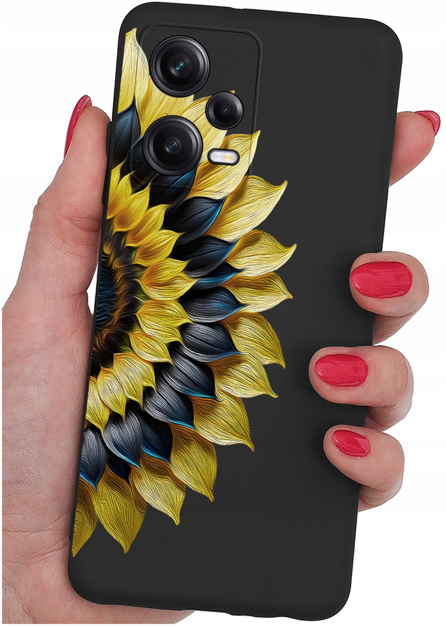 ETUI do Xiaomi Redmi Note 12 5G |Poco X5 5G | WZORY | SILIKONOWE MATT SZKŁO