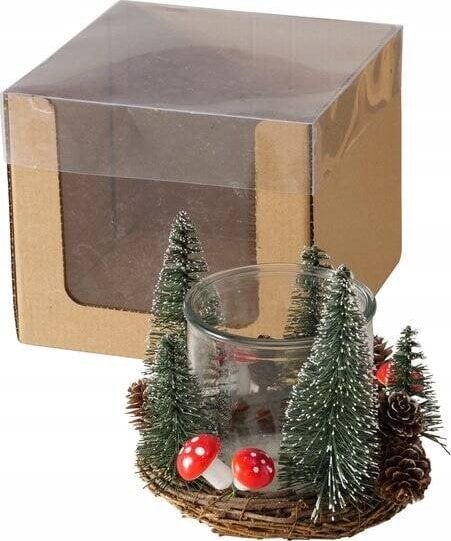 Boltze Świąteczny świecznik stroik FAIRYTALE, wys. 13,9 cm