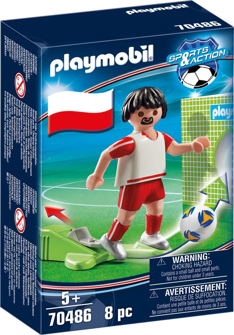 PLAYMOBIL 70486 Sports & Action Player Polska 8el