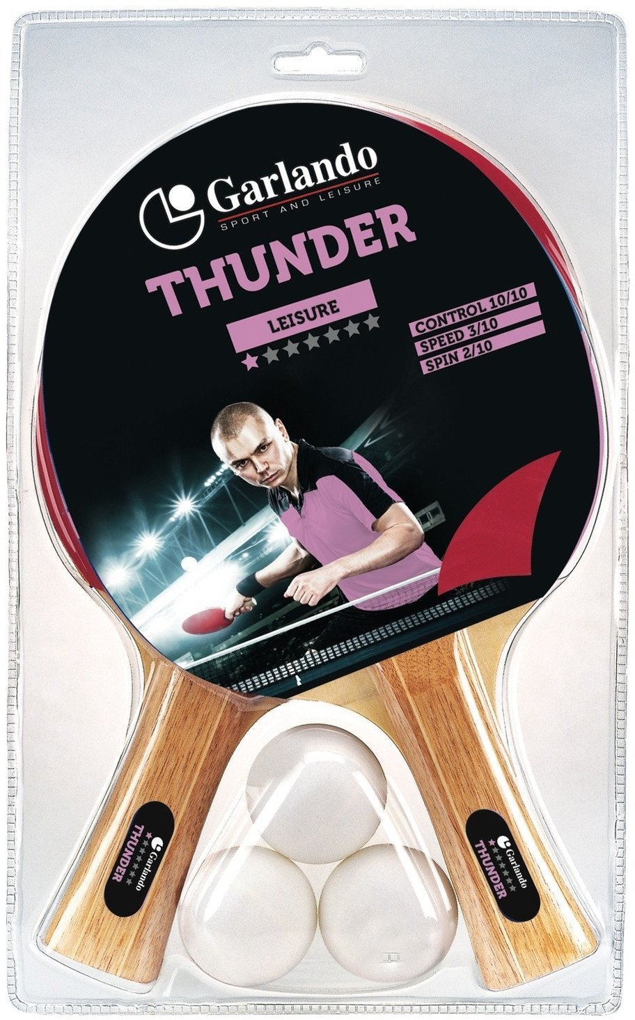 Table tennis bat GARLANDO Thunder 2C4-4