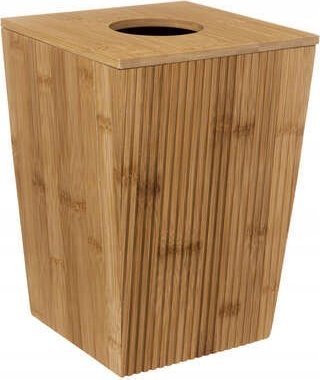 Kosz na pranie 5five Kosz łazienkowy TERRE INCONNUE, bambusowy, 6 L