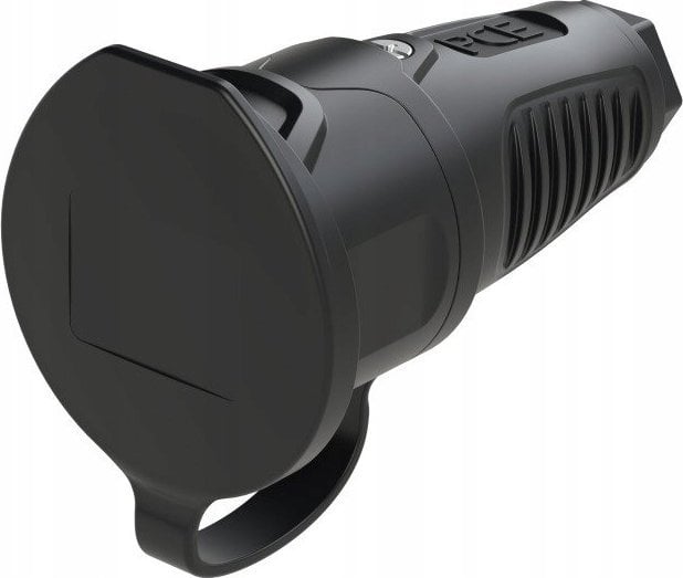 PCE Gniazdo gumowe z zatyczką 16A 2P+Z 230V IP54 z bolcem uziemiającym 2411-ss