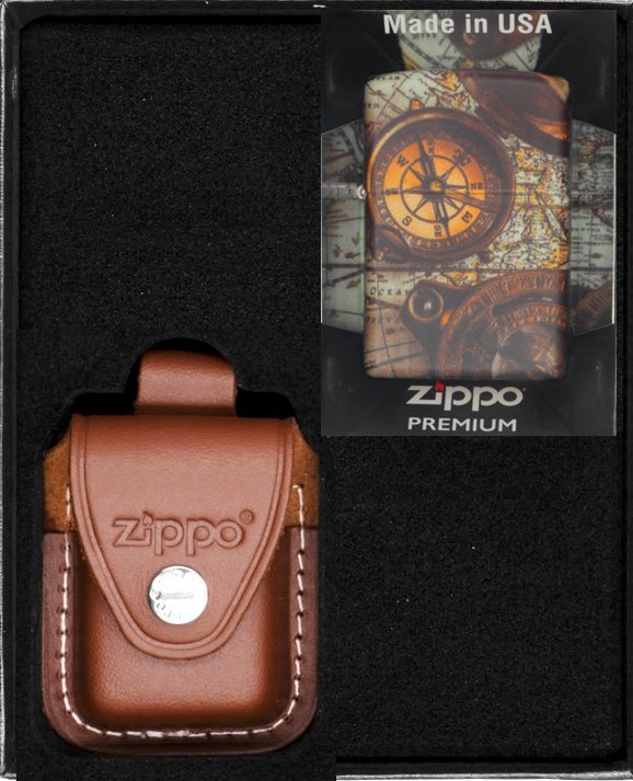 Zestaw ZIPPO Zapalniczka COMPASS Prezentowy No2