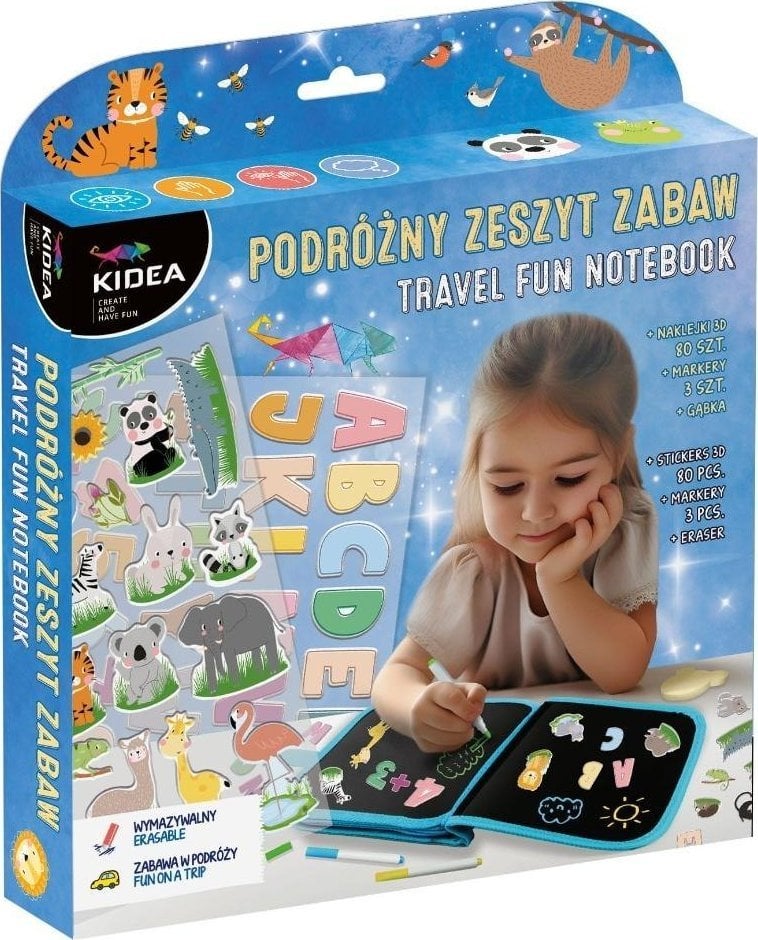 Podróżny zestaw zabaw KIDEA