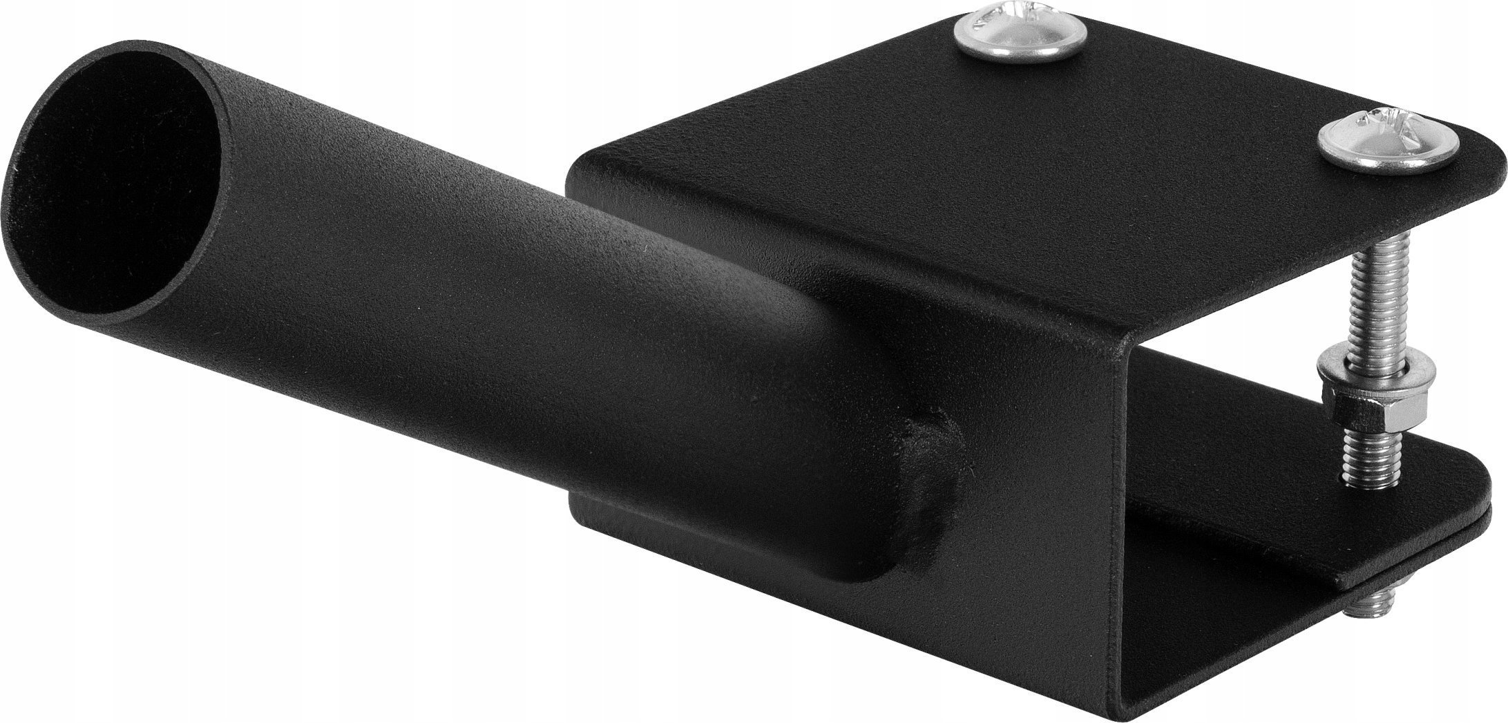 UCHWYT DO FLAGI BALKONOWY 170X70 JEDNORAMIENNY PROSTY CZARNY