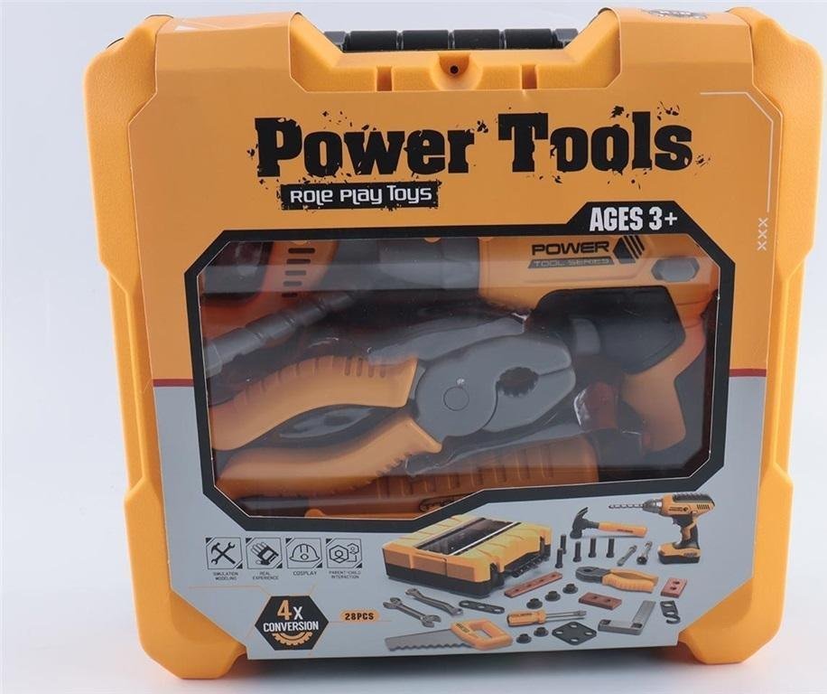 Zestaw narzędzi z wiertarką