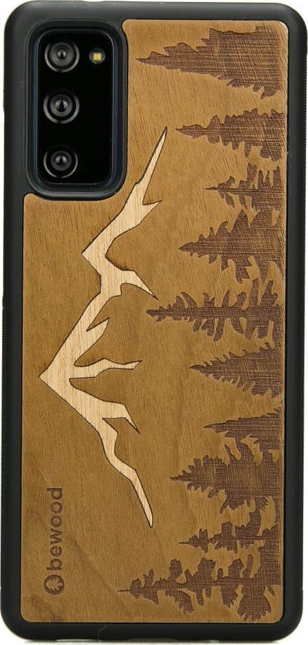 BeWood Drewniane Etui Samsung Galaxy S20 FE GÓRY IMBUIA
