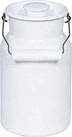 Riess RIESS - Kanka do mleka ceramiczna wąska 1l Classic WEISS