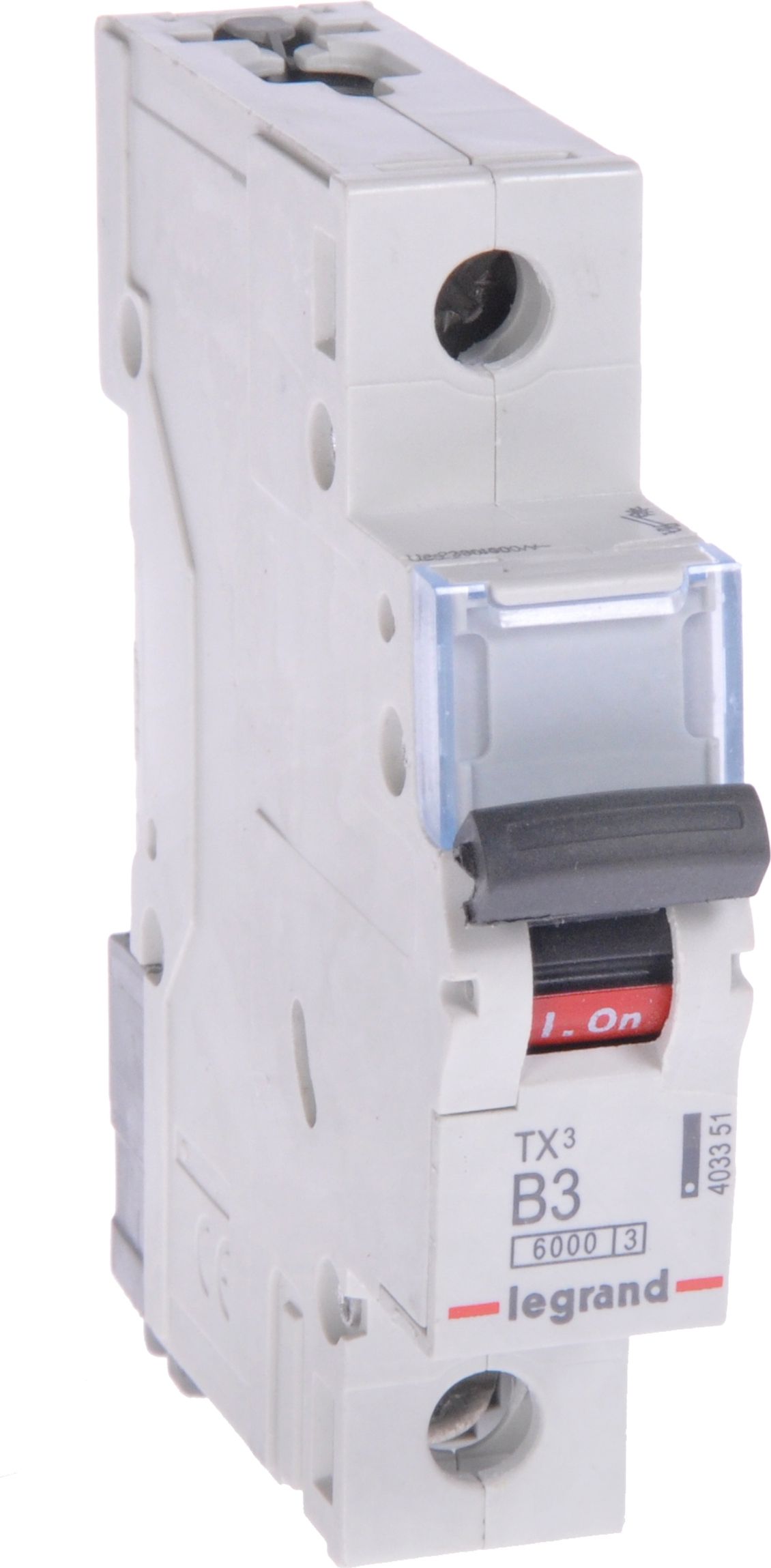 Legrand Wyłącznik nadprądowy 1P B 3A 6kA AC S301 TX3 (403351)
