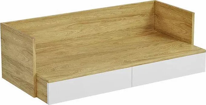 Elior Biurko modułowe hikora + biel alpejska - Horizonte 3X